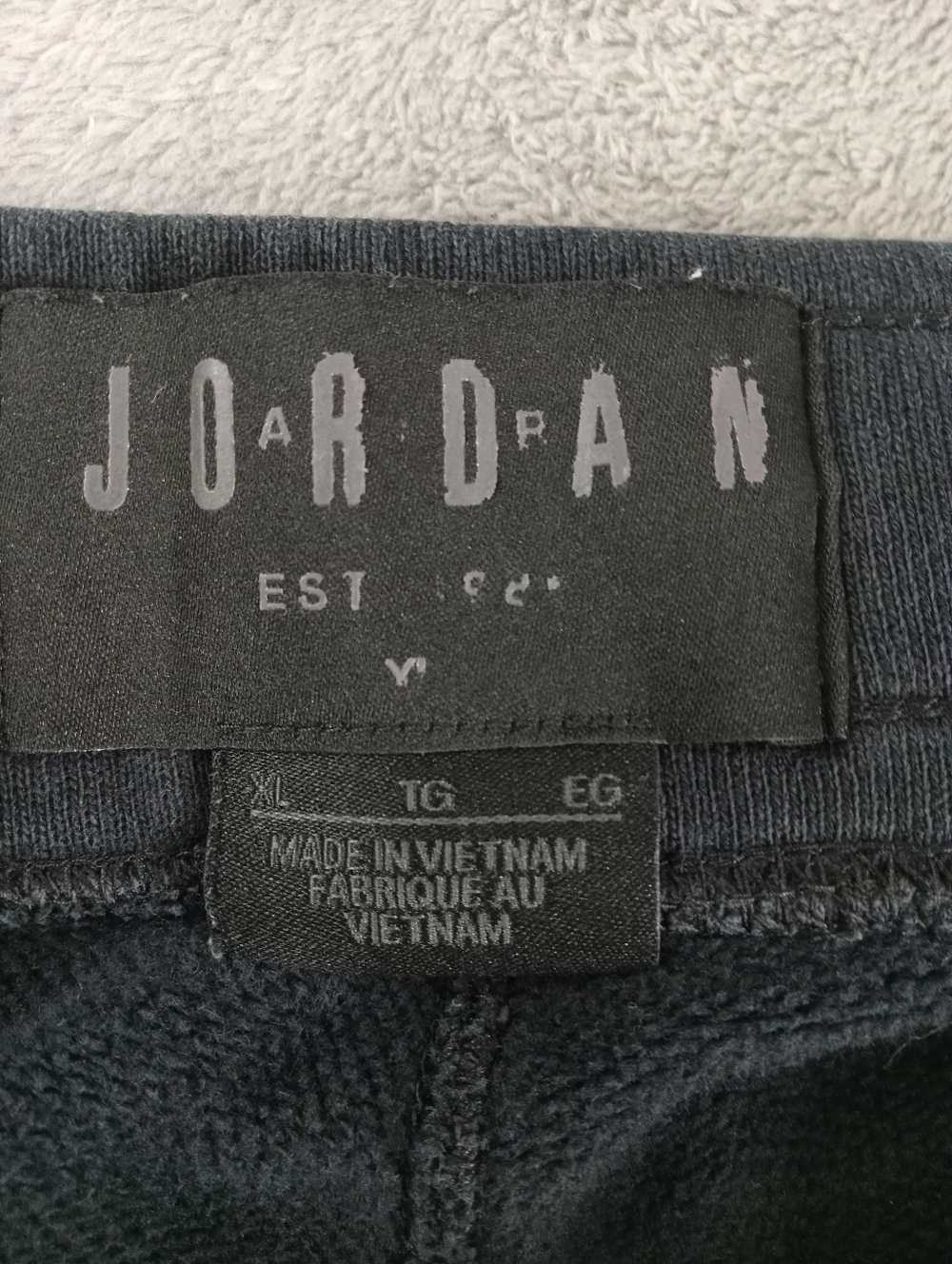 Jordan Men's Black Sweat Jogger Pants Size XL - Picture 2 of 11